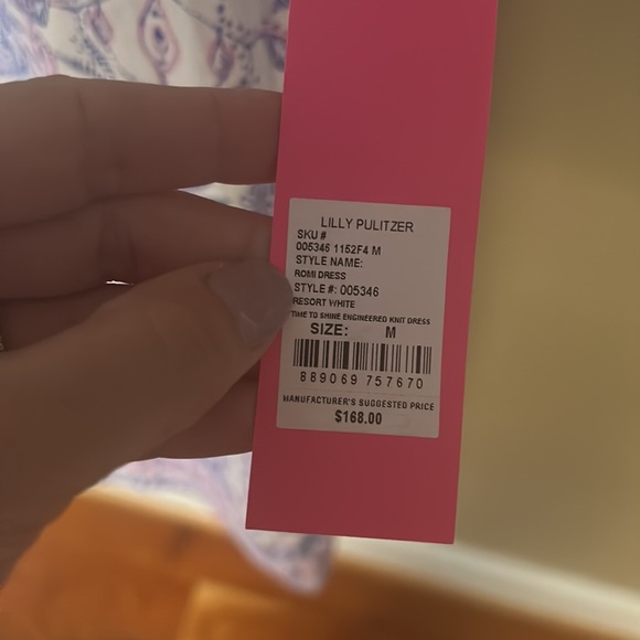 Lilly Pulitzer NWT size med Romi Dress Time to Shine Engineered Knit Dress - Picture 3 of 4